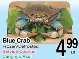 Superior Grocers Blue Crab offer