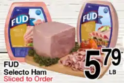 Superior Grocers FUD Selecto Ham offer