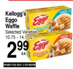 Superior Grocers Kellogg's Eggo Waffle offer