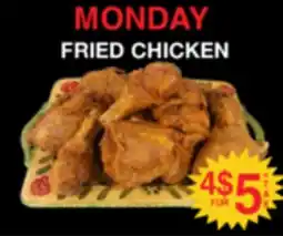 Superior Grocers MONDAY FRIED CHICKEN offer
