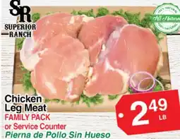 Superior Grocers Chicken Leg Meat offer