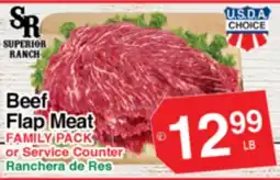 Superior Grocers Beef Flap Meat offer