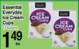 Superior Grocers Essential Everyday Ice Cream Cups offer