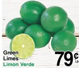 Superior Grocers Green Limes offer