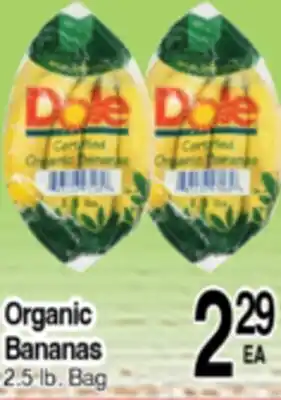 Superior Grocers Organic Bananas offer
