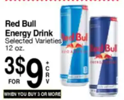 Superior Grocers Red Bull Energy Drink offer