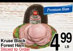 Superior Grocers Kruse Black Forest Ham offer