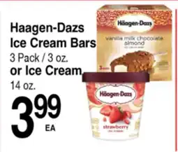 Superior Grocers Haagen-Dazs Ice Cream Bars or Ice Cream offer