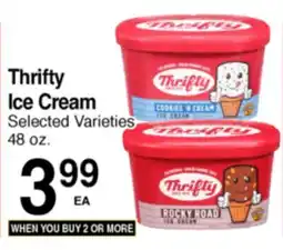 Superior Grocers Thrifty Ice Cream offer