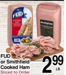 Superior Grocers FUD or Smithfield Cooked Ham offer