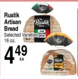 Superior Grocers Rustik Artisan Bread offer
