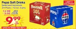 Superior Grocers Pepsi Soft Drinks offer