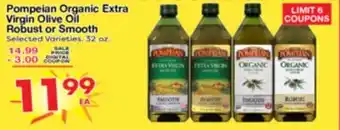 Superior Grocers Pompeian Organic Extra Virgin Olive Oil Robust or Smooth offer