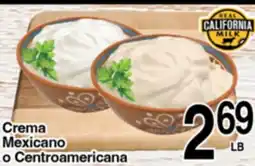 Superior Grocers Crema Mexicano o Centroamericana offer