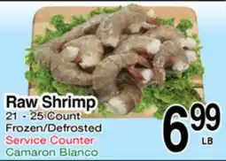 Superior Grocers Raw Shrimp offer