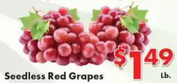 Valley Marketplace Seedless Red Grapes offer