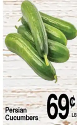 Superior Grocers Persian Cucumbers offer