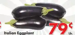 Valley Marketplace Italian Eggplant offer