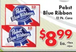 Valley Marketplace Pabst Blue Ribbon offer