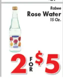 Valley Marketplace Rabee Rose Water offer