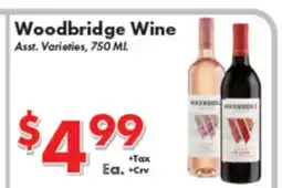 Valley Marketplace Woodbridge Wine offer