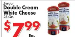 Valley Marketplace Zergut Double Cream White Cheese offer