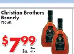 Valley Marketplace Christian Brothers Brandy offer