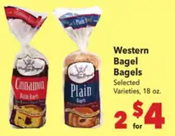 Vallarta Supermarkets Western Bagel Bagels offer