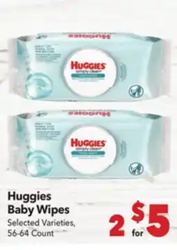 Vallarta Supermarkets Huggies Baby Wipes offer
