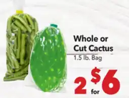Vallarta Supermarkets Whole or Cut Cactus offer