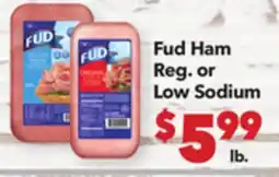 Vallarta Supermarkets Fud Ham Reg. or Low Sodium offer