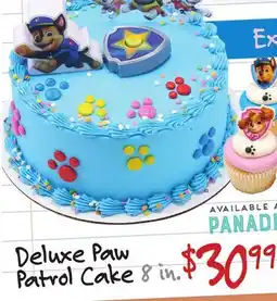 Vallarta Supermarkets Deluxe Paw Patrol Cake offer