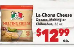Vallarta Supermarkets La Chona Cheese offer