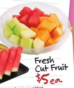 Vallarta Supermarkets Fresh Cut Fruit offer