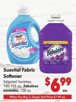 Vallarta Supermarkets Suavitel Fabric Softener offer