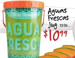 Vallarta Supermarkets Agua Fresca Jug offer