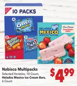 Vallarta Supermarkets Nabisco Multipacks offer