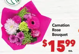 Vallarta Supermarkets Carnation Rose Bouquet offer