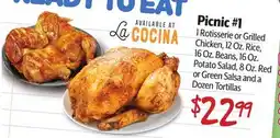 Vallarta Supermarkets Picnic #1 offer