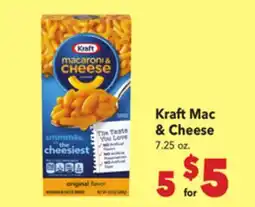 Vallarta Supermarkets Kraft Mac & Cheese offer