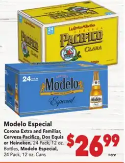 Vallarta Supermarkets Modelo Especial offer