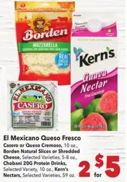 Vallarta Supermarkets El Mexicano Queso Fresco offer