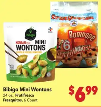 Vallarta Supermarkets Bibigo Mini Wontons offer