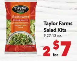 Vallarta Supermarkets Taylor Farms Salad Kits offer