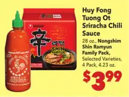 Vallarta Supermarkets Huy Fong Tuong Ot Sriracha Chili Sauce offer