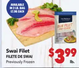 Vallarta Supermarkets Swaif Filet/FILETE DE SWAI offer