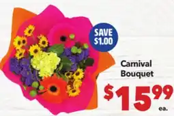 Vallarta Supermarkets Carnival Bouquet offer