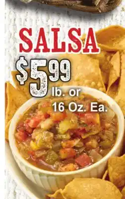 Vallarta Supermarkets SALSA offer