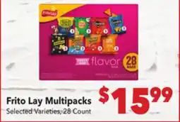 Vallarta Supermarkets Frito Lay Multipacks offer