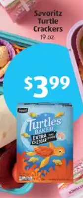 Aldi Savoritz Turtle Crackers offer